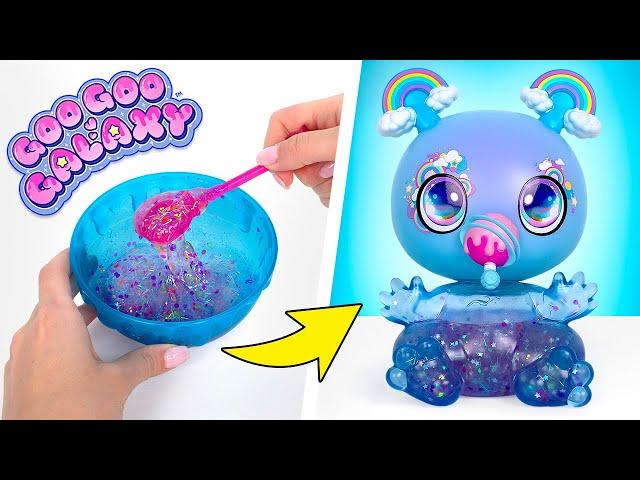 Búp Bê Goo Goo Galaxy | Bộ dụng cụ DIY Slime & Kim Tuyến - Chế Tạo, Cho Ăn & Nạp Đầy