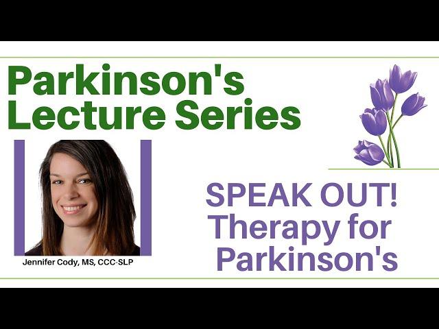 Speech Therapy for Parkinson's