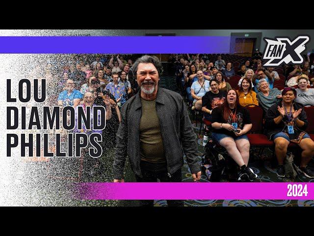 Lou Diamond Phillips | OFFICIAL Full Panel #fanx #youngguns