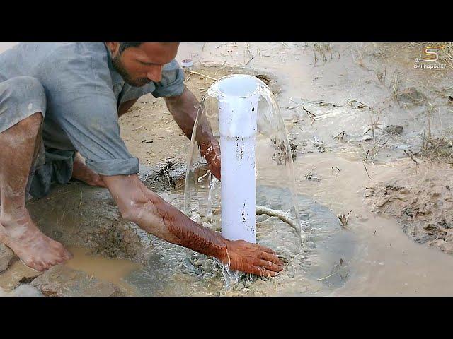 Most Satisfying Borewell Complete Drilling | Well Drilling Rig Process for 450 Feet Deep Water