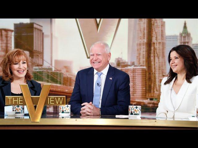 VP Nominee Gov. Tim Walz On The Difference Between A Biden and Harris Administration | The View