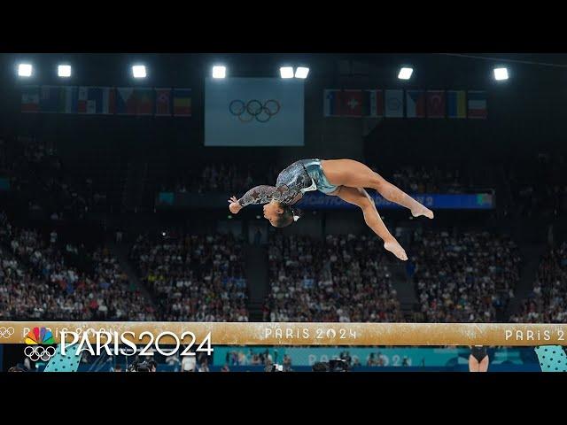 Jordan Chiles puts on a COMMANDING performance in gymnastics qualification | Paris Olympics