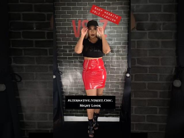 Alt Fashion | Night Look | VSLZ-T + Liquid Pencil #alternativefashion #altfashion