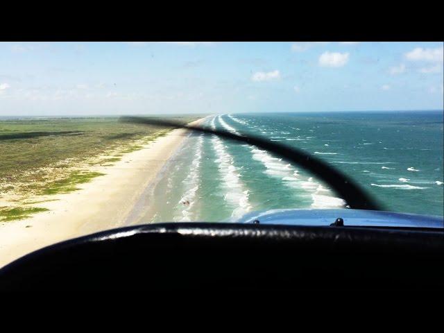 500ft Over the Beach | Cessna 172 | Gulf of Mexico