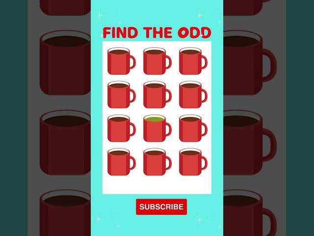 Test Your Spotting Skills with This Ultimate Quiz |  XYZ FUN QUIZ | 36 #shorts #findtheoddemojiout