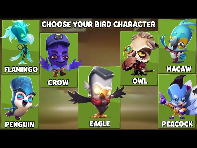 Which Bird Character is Zoo Leader  | Zooba