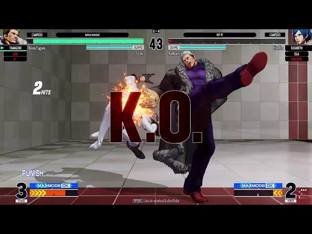 KOF XV Breno Yagami X Pitter Ernandis