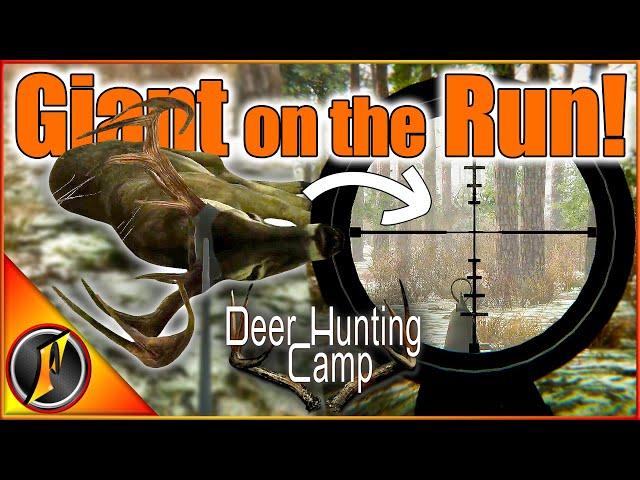 GIANT Buck on the RUN! | This Game Keeps Getting BETTER! | Deer Hunting Camp