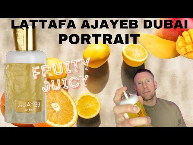 Lattafa AJAYEB Dubai portrait first impressions