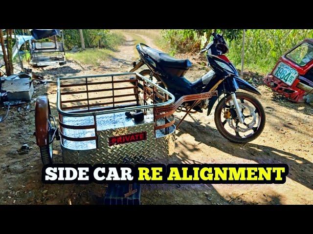 SIDE CAR RE ALIGNMENT #raymondworks #sidecar #dailyvlog #howto