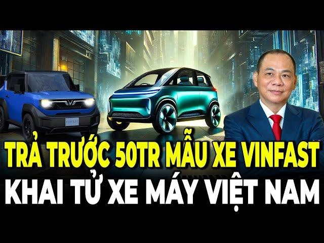 Vinfast Ra Mắt Mẫu Xe Chỉ Cần Trả Trước 50tr | Hứa Hẹn Thay Thế Xe Máy Tại Việt Nam!