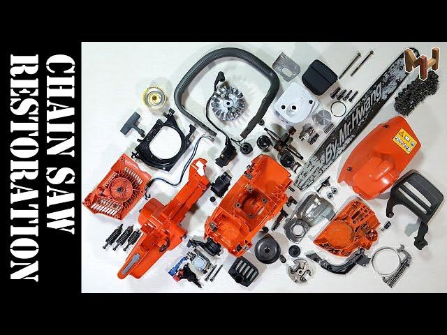 #Chainsaw restoration / #엔진톱 ALL분해 수리