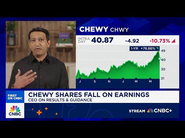 Price increases from tariffs could happen in back-half of the year, says Chewy CEO