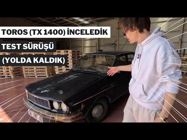 PUBG'den Çıkan Efsane Renault Toros (TX 1400) İnceledik :D Test Sürüşü (Yolda Kaldık İttirdik)