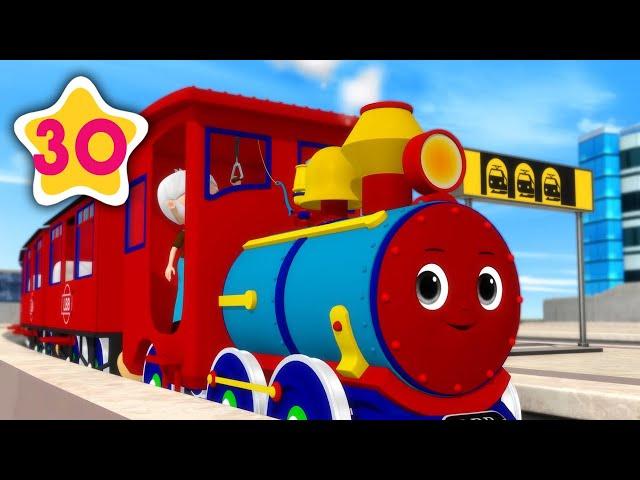 Choo Choo Train V2 | +More Kids Songs | Nursery Rhymes | Little Baby Bum