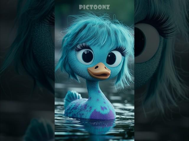 Inside Out 2 as DUCK! + Evil Joy | (Cartoon Animation)