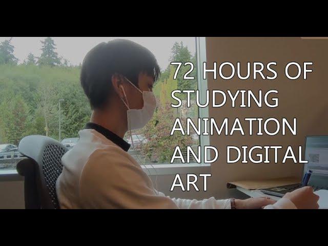 72 Hours In DigiPen As A Digital Art &  Animation Student