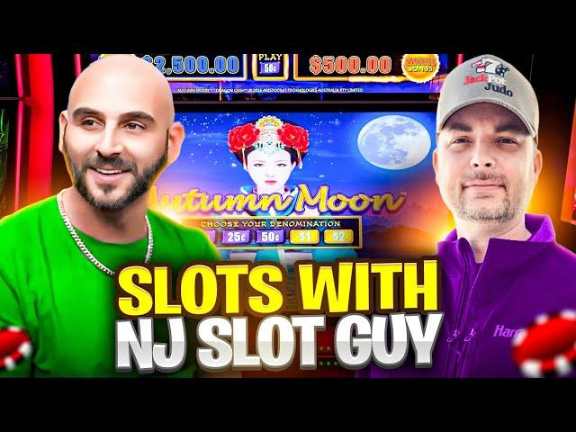 Jackpot or Bust? Autumn Moon Slot Machine Challenge with @NJslotguy