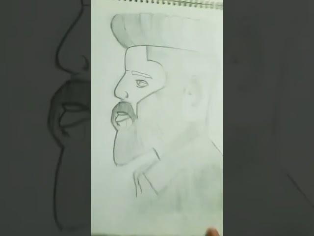 A boy sketch with pencil nice drawing || #mohit drawing ||# short#viral