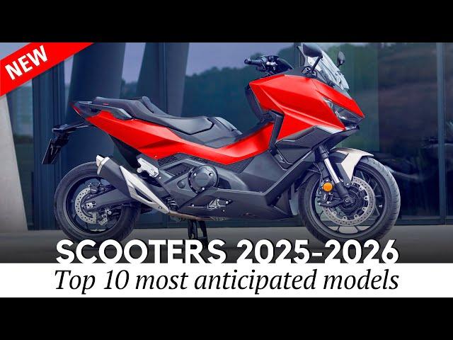 10 Most Anticipated Scooters Packing Peak Performance and Smartest Tech for 2025 2026