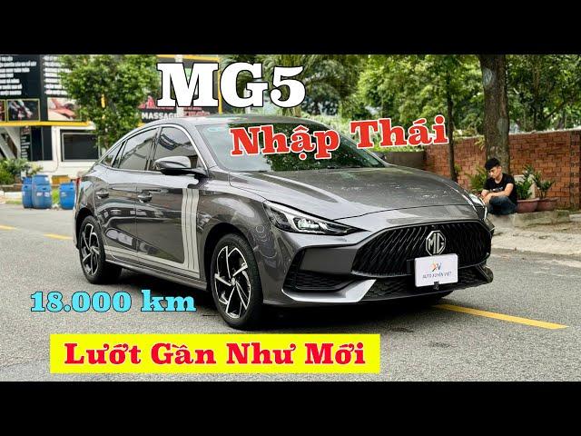 MG5 Luxury 2022 Đăng ký 2023 Nhập Thái, đi 18.000 km Còn bảo hành gần 4 năm (xe gần như mới)