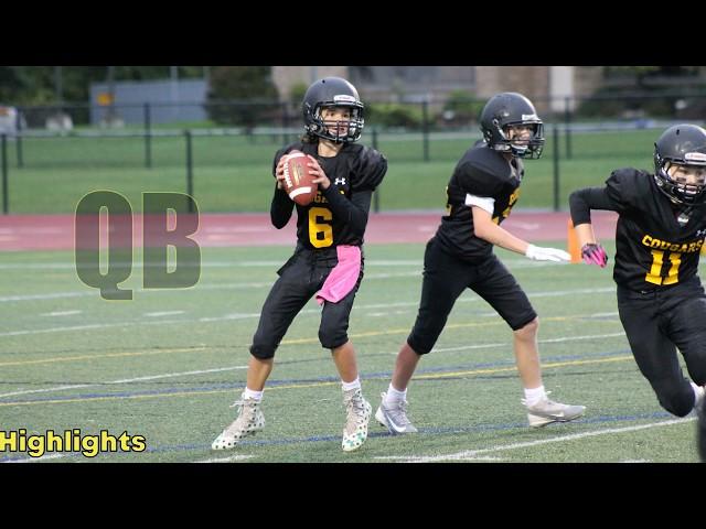 14 Year Old 8th Grade HFL Quarterback (QB) Matt Meacham Modified Football Career Highlights!