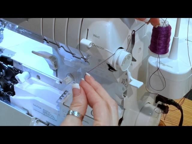 Reva's Tips: Baby Lock Ovation Cover/Chain Stitch Foot