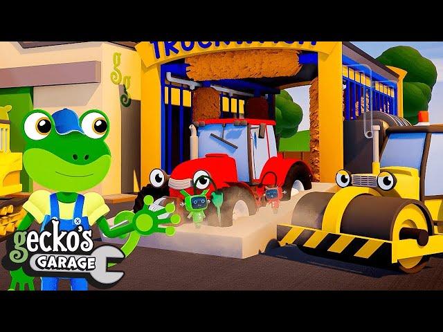 The Big Truck Job Swap | Gecko 2D | Learning Videos for Kids