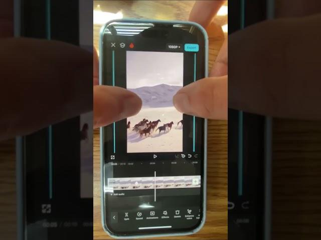 How to Zoom In with CapCut
