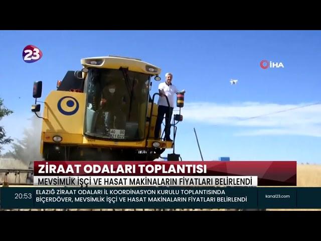 ZİRAAT ODALARI TOPLANTISI