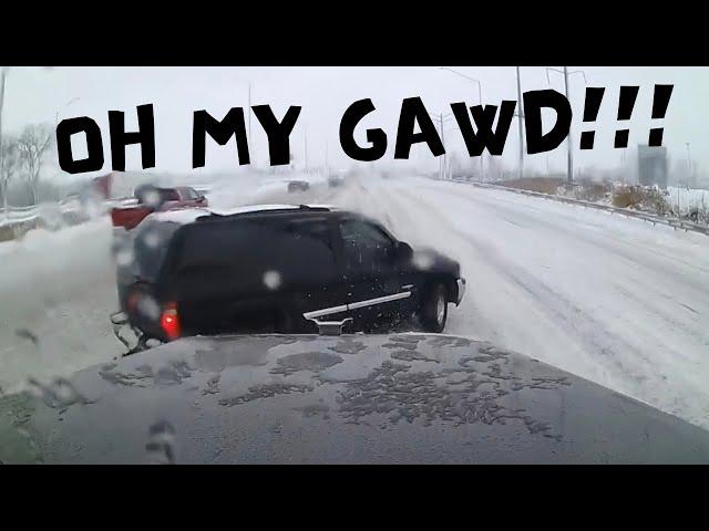 BAD DRIVERS in BAD WEATHER