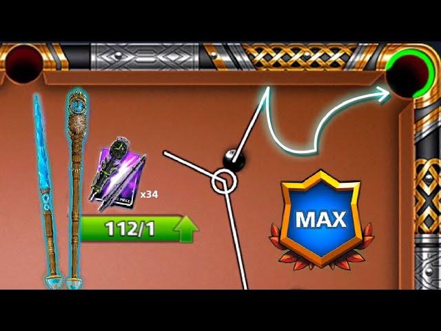 8 Ball Pool Pool Chronicles Anniversary Event  Cue 112 Pieces Pool Pass Level Max