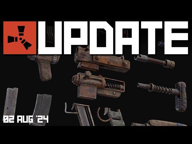 New SMG, And what happened to modular stuff?? Patch roundup | Rust Update 2nd August 2024