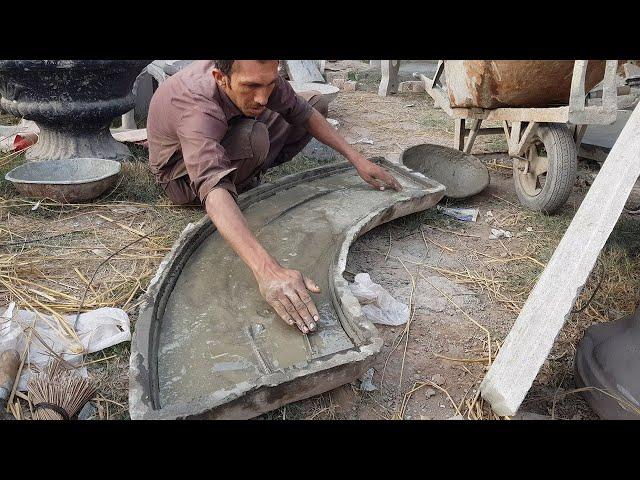 Making of Cement Bench For Your Garden