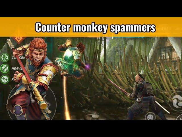 How to counter monkey king spamming? || Ascension spamming || shadow fight arena