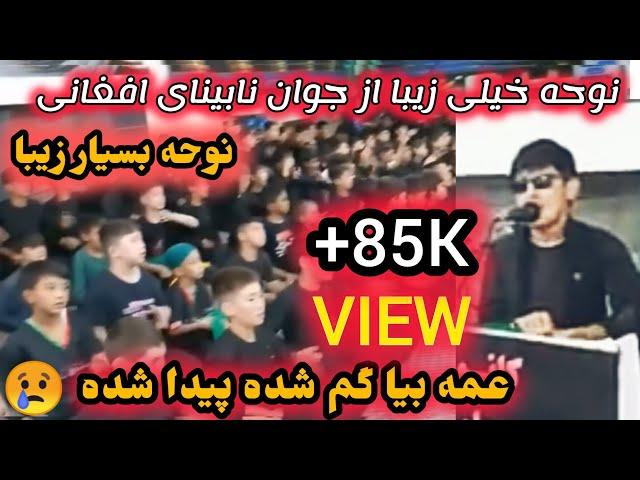 نوحه فوق العاده زیبای افغانی محرم 1402 || عمه بیا گم شده پیدا شده || محمد حسین مهریار