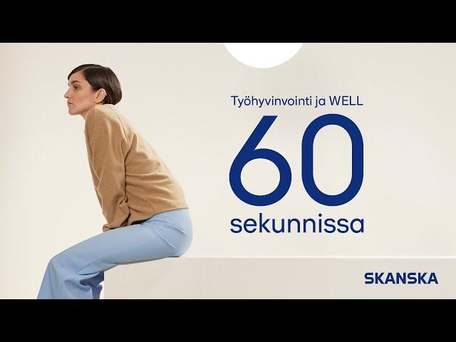 Työhyvinvointi ja WELL 60 sekunnissa