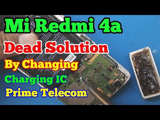 Mi Redmi 4a | Dead Solution by Changing Charging IC | 358S 2166 Prime Telecom |