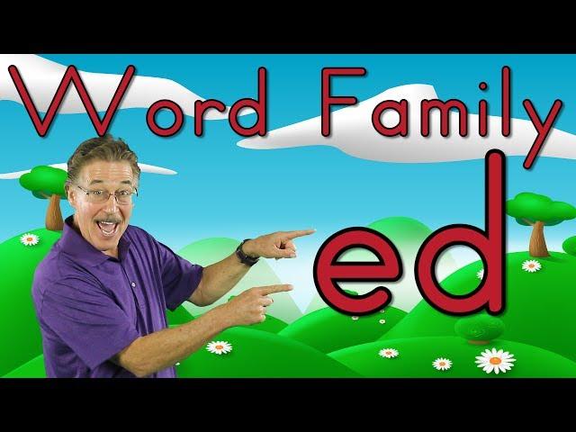 Word Family -ed | Phonics Song for Kids | Jack Hartmann