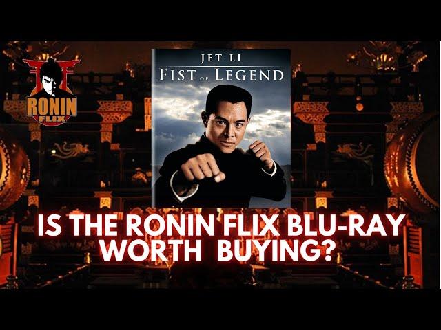 Jet Li’s Fist of Legend (1994) From Ronin Flix Vs The Dragon Dynasty Blu-Ray.