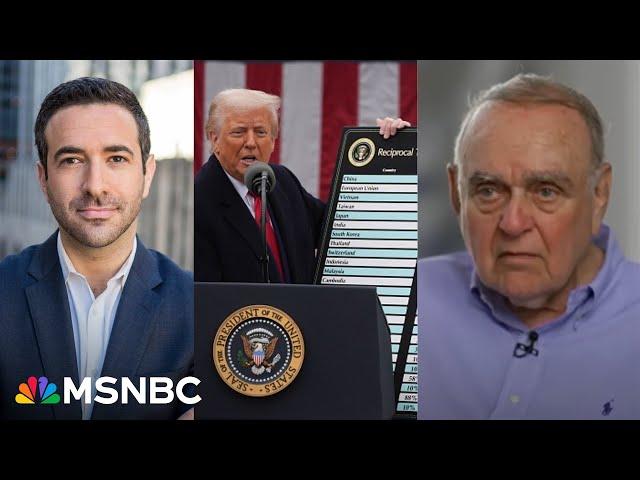 Trump’s retreat! Melber on tariffs with billionaire who called for ‘disgusting’ Trump to be jailed