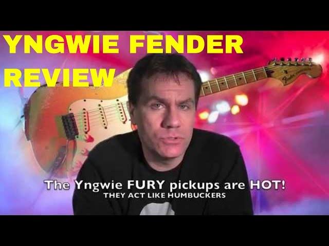 Yngwie Malmsteen - Fender strat guitar - scalloped fretboard