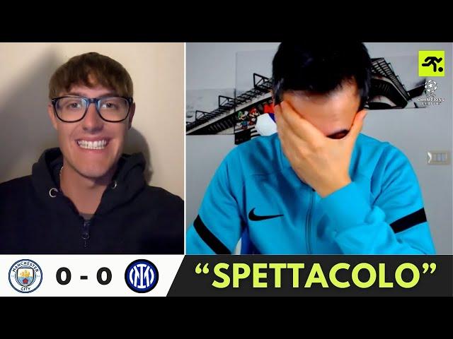 MANCHESTER CITY INTER 0 0 | ANCHE I GUFI APPLAUDONO L’INTER: “A TESTA ALTA” | TIFOSIAMO