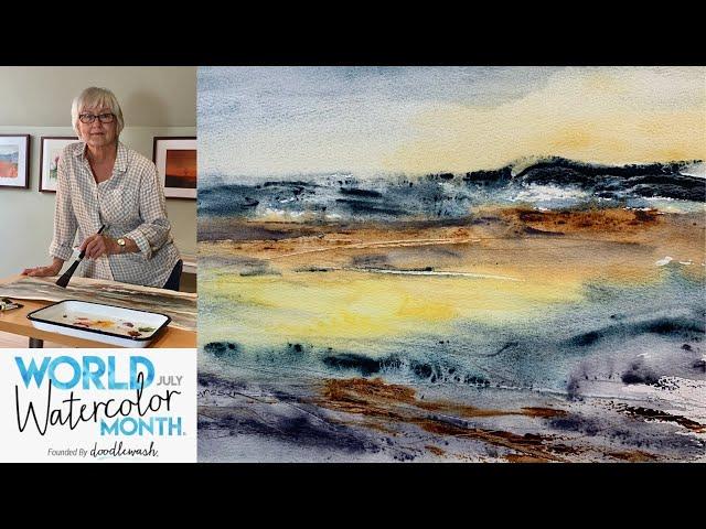 World Watercolor Month - Sunlit