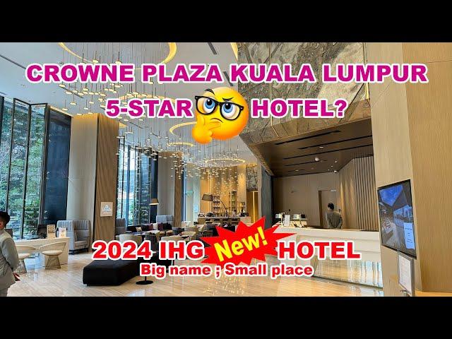 Crowne Plaza Kuala Lumpur: Big name with a small space