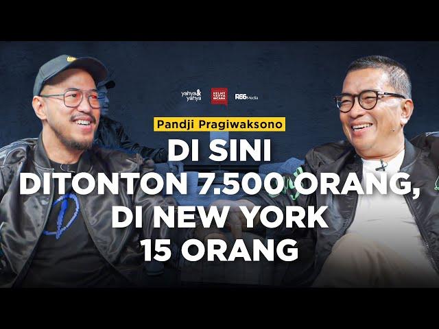 Pandji Pragiwaksono Di Sini Ditonton 7.500 Orang, Di New York 15 Orang | Helmy Yahya Bicara