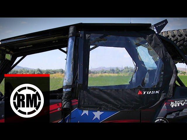 Tusk Zipperless Upper Doors | Polaris RZR XP 4 1000