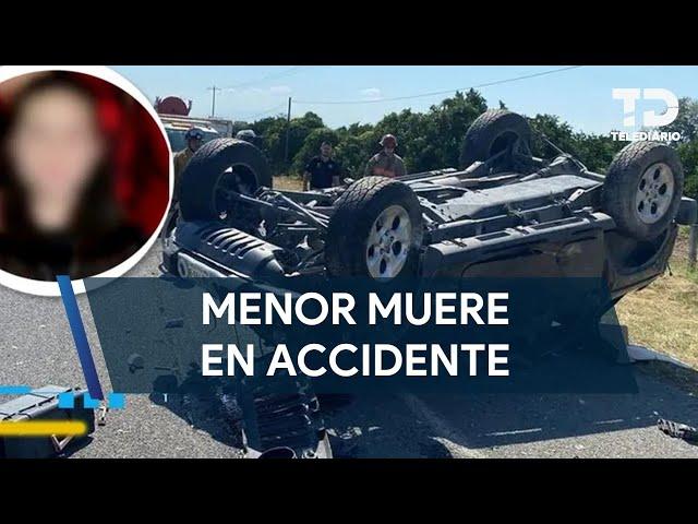 Menor de 10 años muere tras fatal accidente en Nuevo León; iba a la tienda con sus hermanas