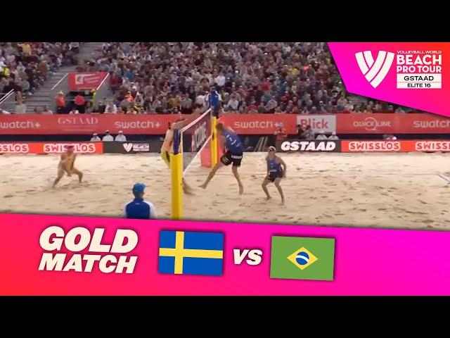 Åhman/Hellvig vs. George/Andre - Gold Match Highlights | Gstaad 2024 #BeachProTour