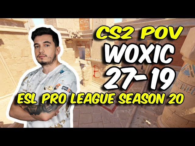 CS2 POV | Eternal Fire Woxic (27/19) vs Vitality (Anubis) @ ESL Pro League Season 20